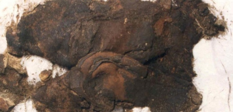 İskoçya'da 600 yıl önce çizmeleri ile gömülen adam inceleniyor