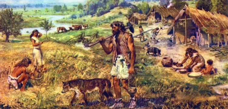 What is the Neolithic Agricultural Revolution and the Origins of Private Property
