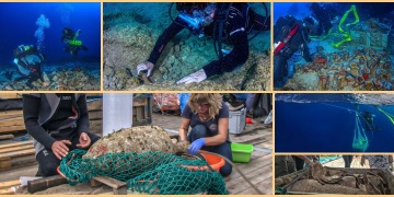 Underwater archaeological research continues Antikythera shipwreck