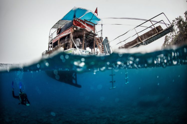 Olympos'un su altı ve su üstü güzellikleri seyyahları cezbediyor