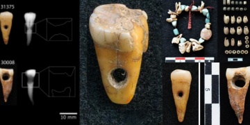Jewellery made from human teeth in Catalhoyuk carry profound symbolic meaning