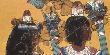 Mısır resimlerinde hayali olduğu sanılan garip külahlar gerçek çıktı