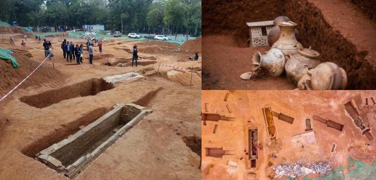 57 ancient tombs discovered in China