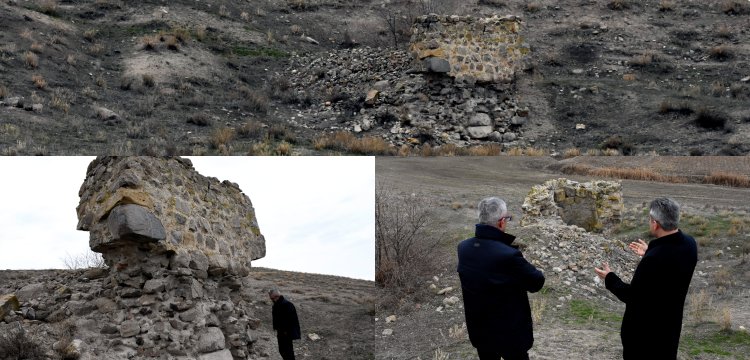 Kırşehir'deki tarihi su değirmeninin son kalıntıları korumaya alındı