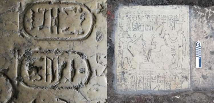 Five Ptolemaic limestone blocks have been unearthed in Egypt