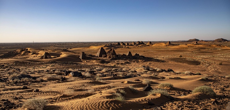Sudan Meravi Piramitleri 2 bin yıldır keşfedilmeyi bekliyor