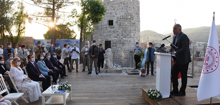 Bodrum Kalesi restorasyonu tamamlanarak ziyarete açıldı