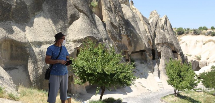 Kapadokya'yı yeni normal dönemde yaklaşık 17 bin turist gezdi