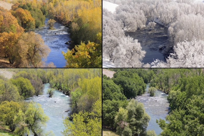 Tunceli Ovacık'ın 4 mevsim güzelliği