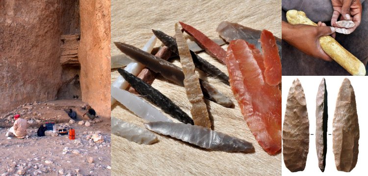 8.000 years old fluted stone tools discovered in Arabia