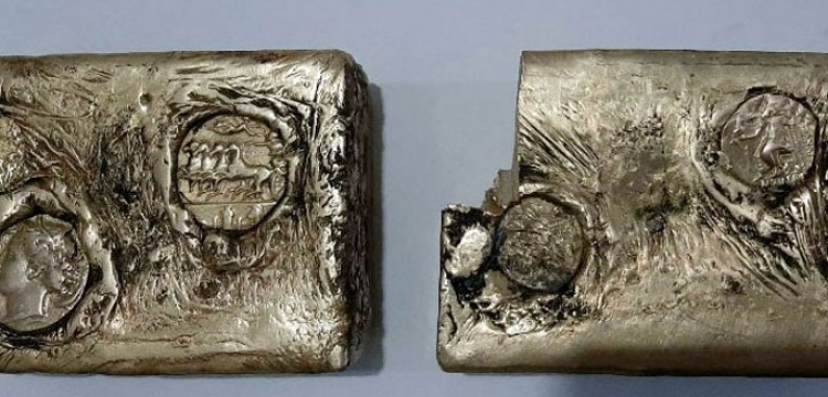 Muş'ta Antik Yunan dönemine ait külçe altın ele geçirildi