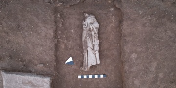 Aizanoi kazısında Hygieia heykeli bulundu