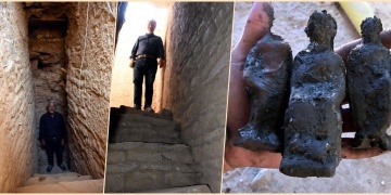 Beçinde Mithradates kalelerindeki tünelleri andıran bir kuyu bulundu