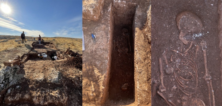 Perre Antik Kenti'nde 1500 yıllık insan iskeletleri bulundu