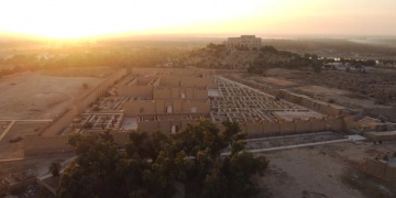 Babil kentindeki Saddamın Sarayı kapanan bir dönemin izlerini taşıyor