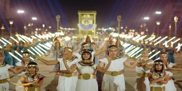 Luksor Koç Başlı Sfenks Yolu törenle açıldı