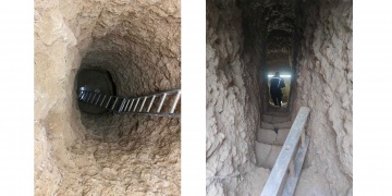 Adanada sit alanında izinsiz kazıda 12 metrelik kuyu kazmışlar