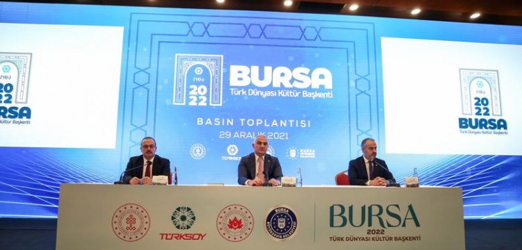 Bursa 2022 Türk Dünyası Kültür Başkenti ilan edildi
