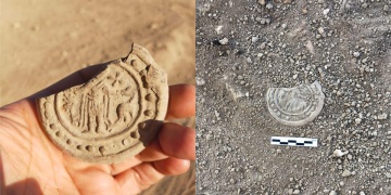 Dara Antik Kentinde 1400 yıllık ampulla bulundu
