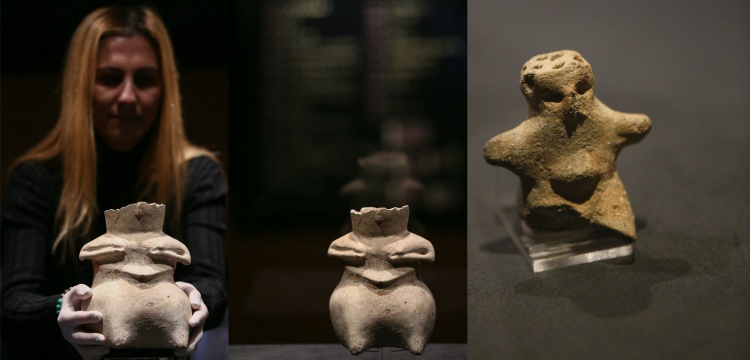 İzmir Arkeoloji Müzesi'nde 'Kült' heykelcikler sergisi açıldı