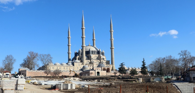 Selimiye Camisi Meydan Projesiyle görünür hale geliyor