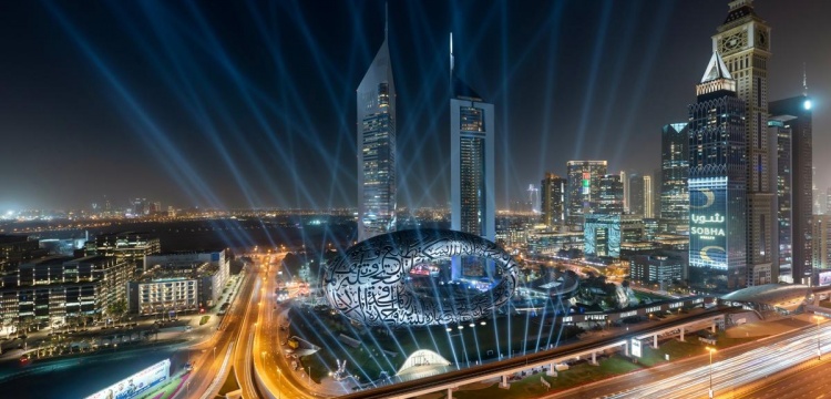 Dubai 'Geleceğin Müzesi'' törenle açıldı