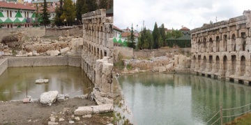 Sarıkaya Basilica Therma-Roma Hamamının suyu kurudu