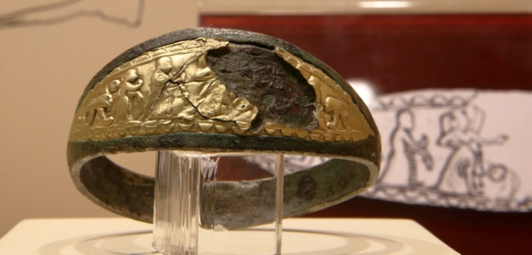 3 bin 300 yıllık Hitit bileziği Çorum Müzesi'nde sergiye çıkartıldı