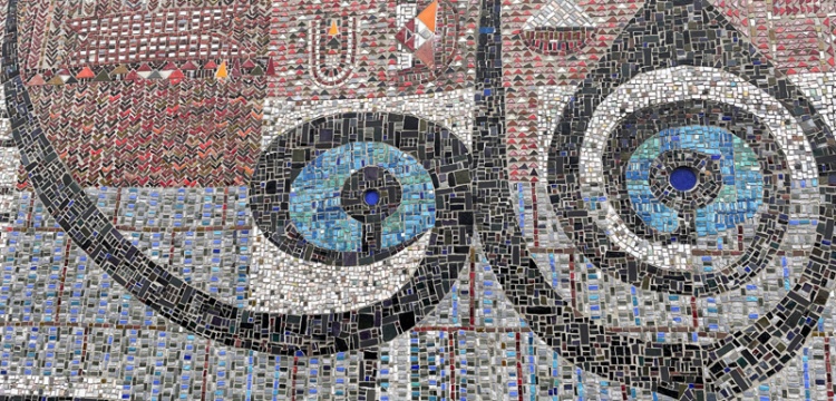 Bedri Rahmi Eyüboğlu'nun mozaikleri NATO karargahını süslüyor