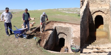 Tharsa Antik Kentinde kazı ve temizlik çalışmaları başladı
