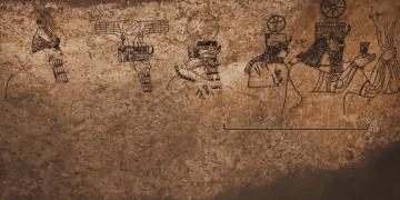 Şanlıurfada Asur tanrılarını betimleyen kaya resimleri bulundu
