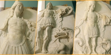 Baş Melek Mikail heykeli Yalova Müzesine taşındı