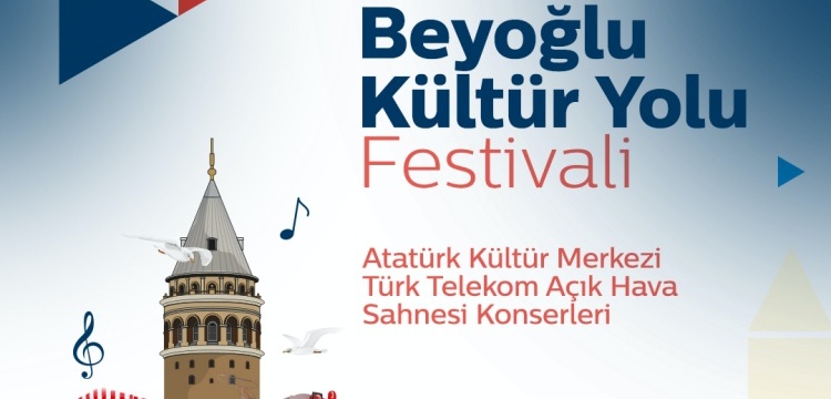 Beyoğlu Kültür Yolu Festivali Açık Hava Konser Programı Belli Oldu