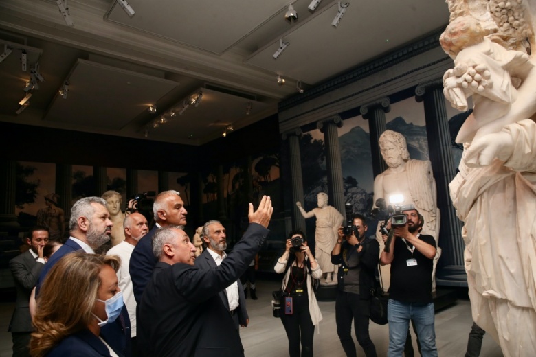 İstanbul Arkeoloji Müzelerinin yenilenen yüzü ve açılış töreninden kareler