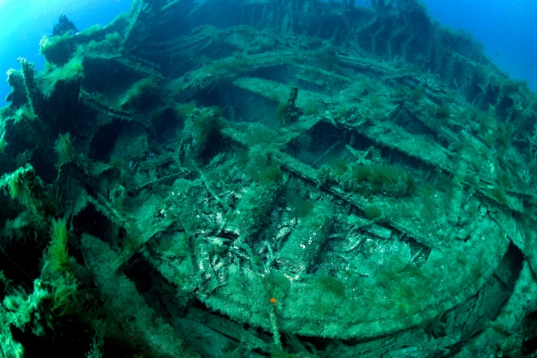 Çanakkale'de batırılan İngiliz HMS Majestic gemisinin sualtı görüntüleri