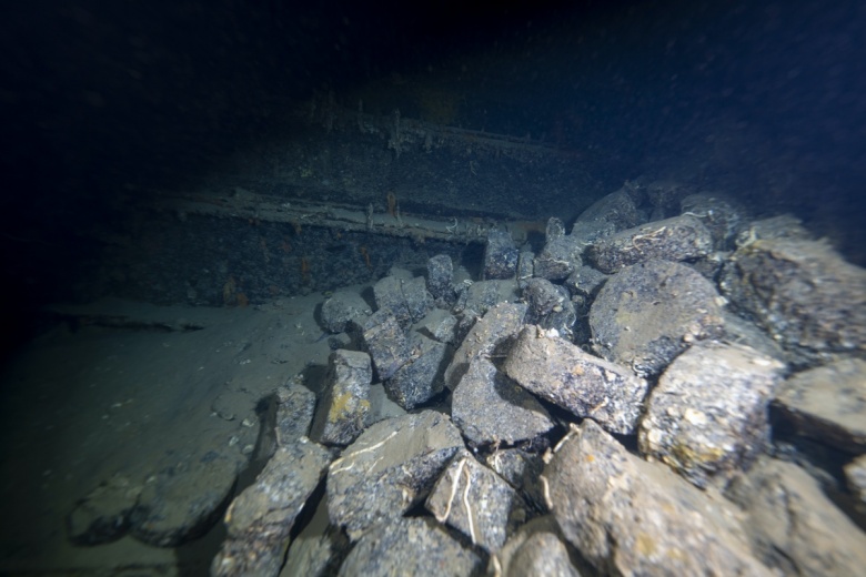 Çanakkale'de batırılan İngiliz HMS Majestic gemisinin sualtı görüntüleri