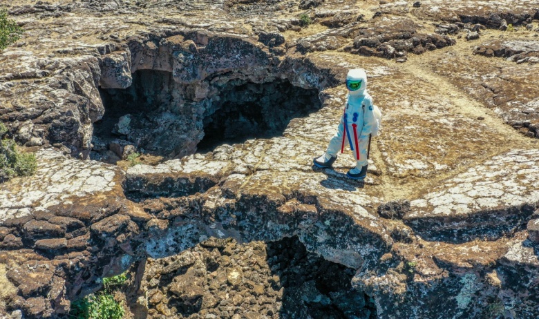 Bir astronot Diyarbakır'a inerse temalı turistik tanıtım!