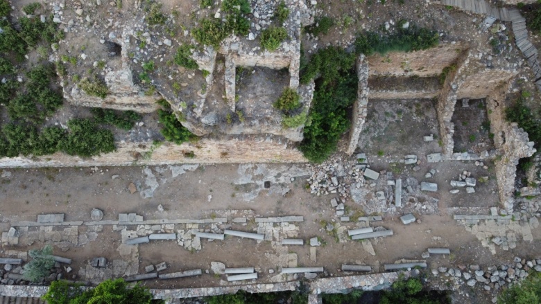 Syedra Antik Kentinde arkeologlar kötü niyetli ziyaretçileri gözlüyor