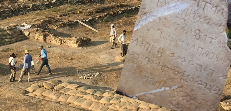 Arkeologlar Ankara'da Gordion adının geçtiği Frigce ilk yazıtı buldular