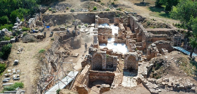 Arkeologlar, Afrodisias'taki Kibele Evi'nin gizemli tünellerini araştırıyor
