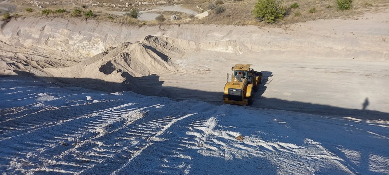 Kapadokya Alan Başkanlığı onaylı peyzaj katliamından son görüntüler