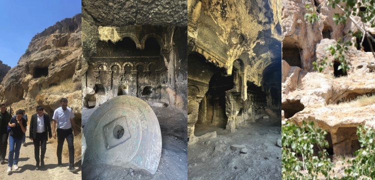 Bizans'ın Erdemli Vadisindeki kayalara oyulu şehri ziyaretçiler için hazırlanıyor
