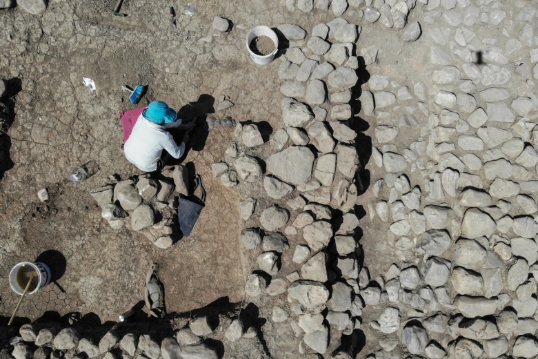 Tunceli'nin Pertek ilçesindeki Tozkoparan Höyüğü