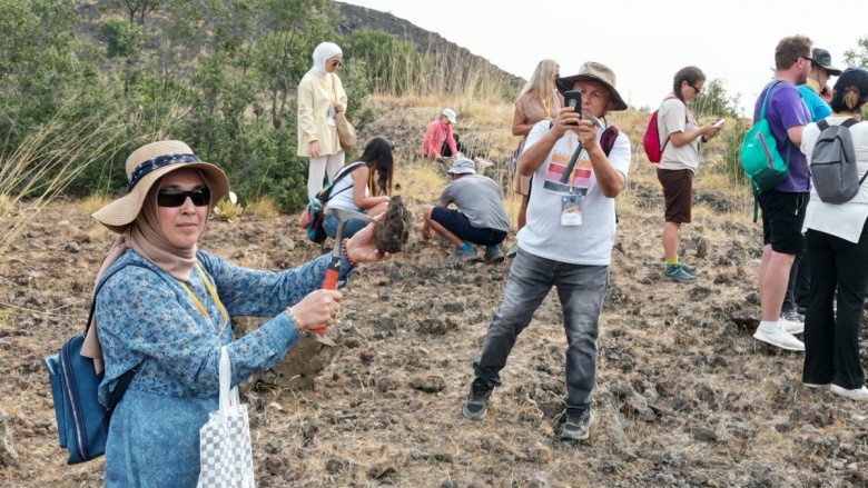 Öğretmenler Kula-Salihli Volkanik Jeoparkı'nda Yer Bilimleri Eğitimi aldı