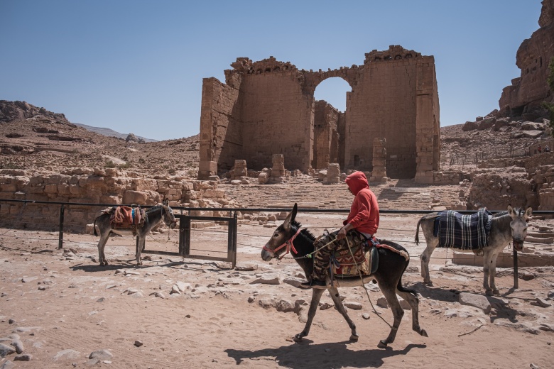 Petra Antik Kenti'nden manzaralar