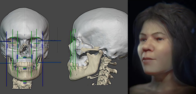 31 Bin yaşındaki Taş Devri kadının yüzü teknoloji yardımı ile canlandırıldı
