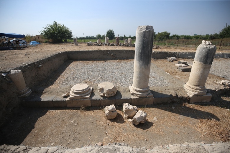 İssos Harabeleri'ndeki kazılar deneysel arkeoloji çalışmaları eşliğinde sürüyor