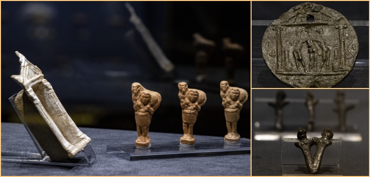 İzmir Arkeoloji Müzesi'nde bu ay tapınma ve adak heykelleri görücüye çıktı
