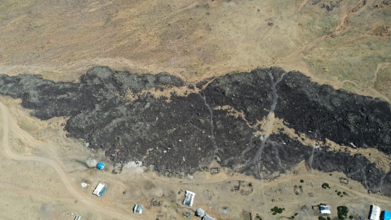 Bitlis'teki Nemrut Jeoparkı'ndaki binlerce yıllık lav yanıkları ve volkan gölleri