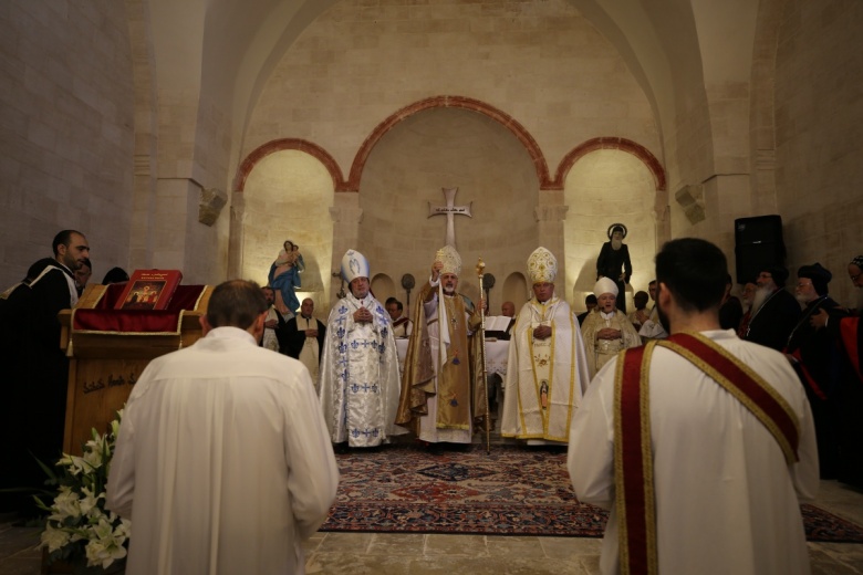 Mardin'de restore edilen Mor Efrem Kilisesi'ndeki ilk ayin